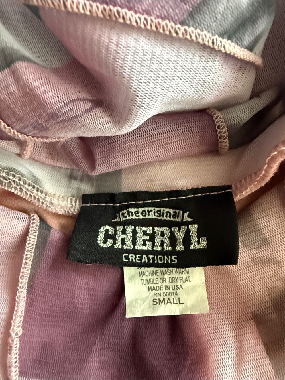 Cheryl Creations Lavender & Pink Women's Dress - Small